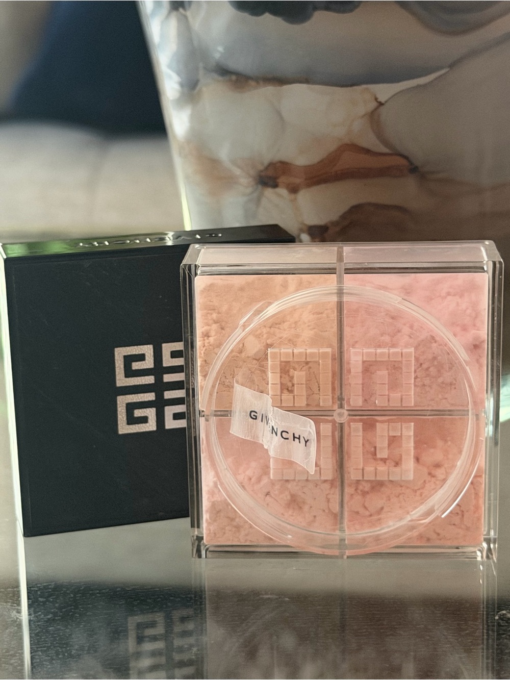 Original Formula-Givenchy Prisme Libre Loose Powder Compact with Puff #3 - Picture 2 of 5